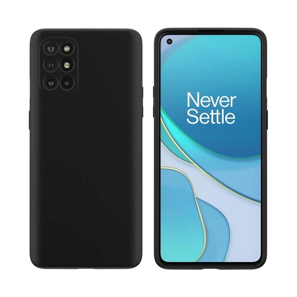 OnePlus Nord 8T Silikonskal - Svart Black