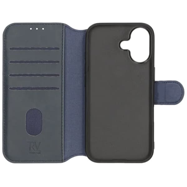 Rvelon Plånboksfodral för iPhone 17 - Blå Blå
