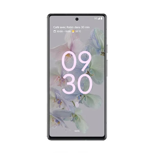 Skärmskydd Google Pixel 6A - 3D Härdat Glas - Svart (miljö) Svart