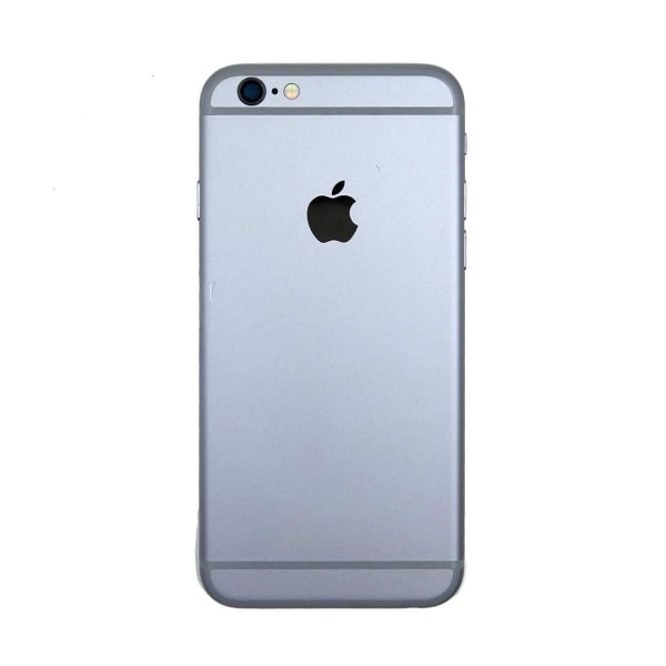 iPhone 6S Baksida med Komplett Ram - Svart Black