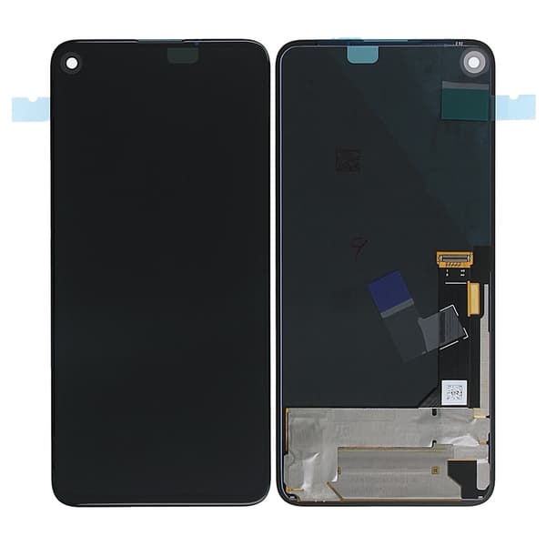 Google Pixel 4A 5G Skärm med LCD Display Original - Svart svart