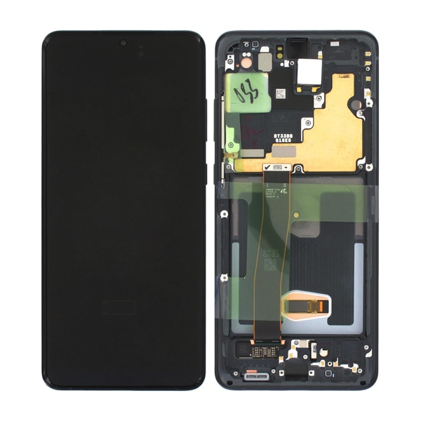 Samsung Galaxy S20 Ultra (SM-G988F) Skärm med LCD Display Original - Svart Svart