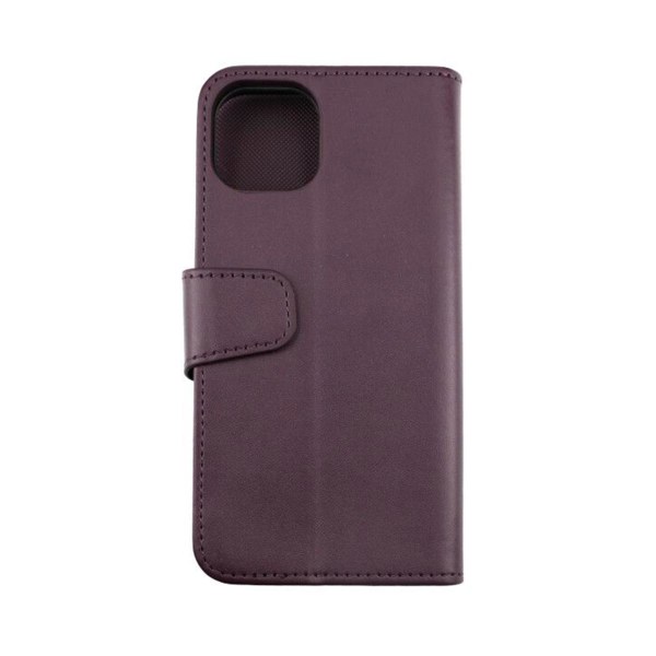 iPhone 12/12 Pro Plånboksfodral Extra Kortfack Rvelon - Mörklila Bordeaux