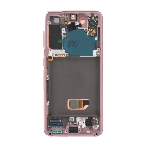 Samsung Galaxy S21 5G LCD Skärm med LCD Display - Rosa Gammal rosa
