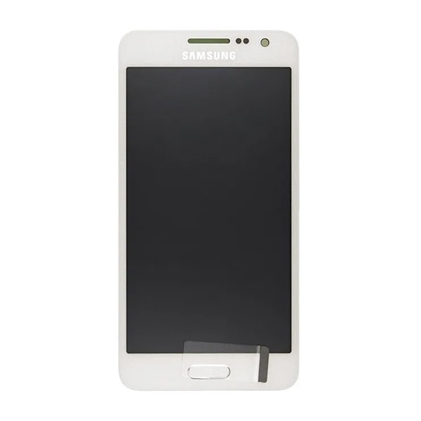 Samsung Galaxy A3 (SM-A300F) Skärm med LCD Display Original - Vit Vit
