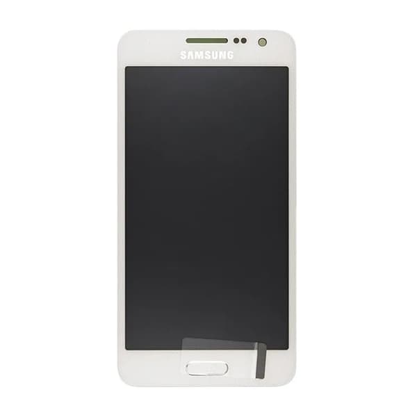 Samsung Galaxy A3 (SM-A300F) Skärm med LCD Display Original - Vit White