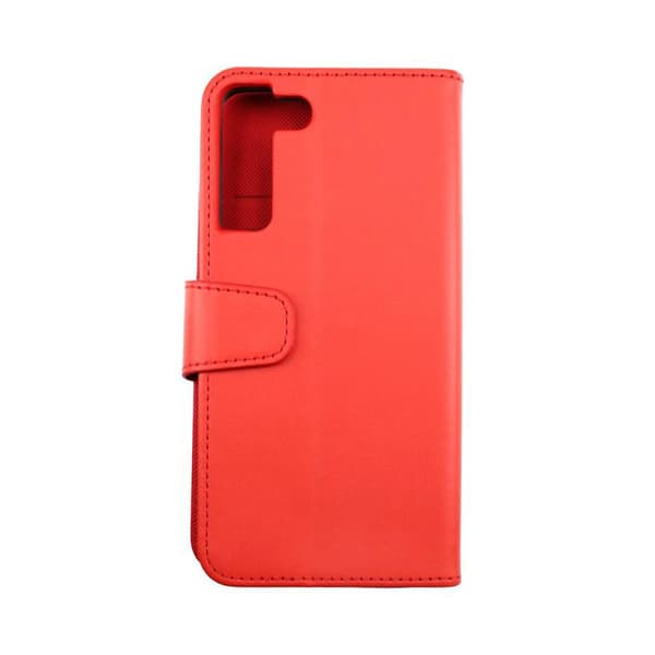 Samsung Galaxy S22 Plånboksfodral med Extra Kortfack Rvelon - Röd Röd