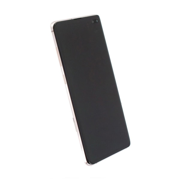 Samsung Galaxy S10 Plus (SM-G975F) Skärm med LCD Display Original - Vit Vit