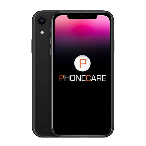 Begagnad iPhone XR 64GB Svart - Bra Skick musta