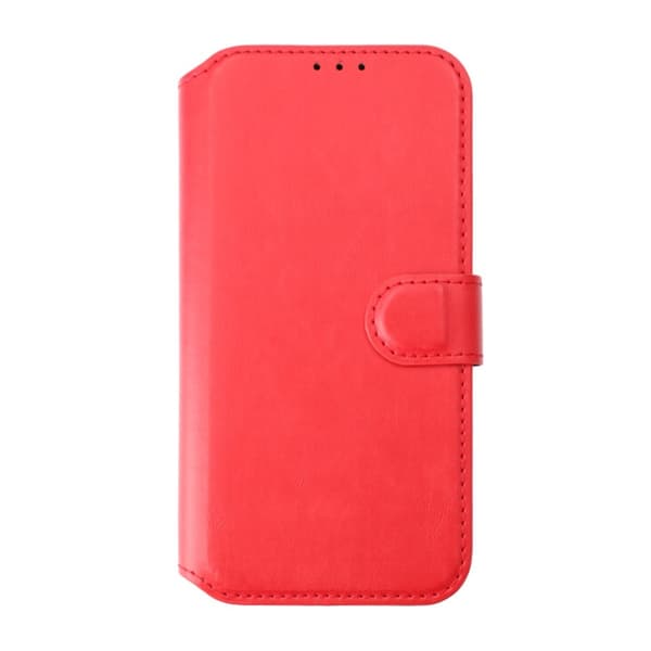 iPhone 15 Plus Plånboksfodral med Magsafe Rvelon - Röd Red