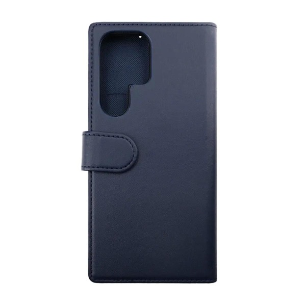 Samsung Galaxy S23 Ultra Plånboksfodral Magnet Rvelon - Blå Marinblå
