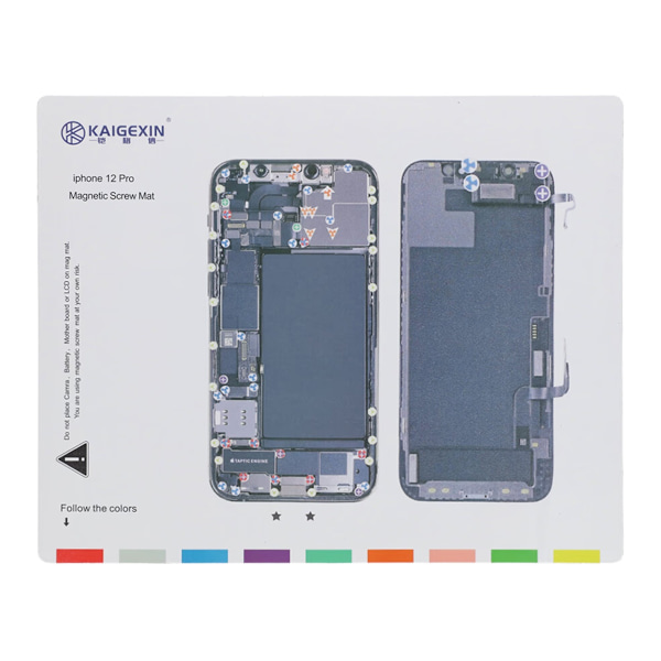 Magnetisk skruvmatta för iPhone 12 Pro