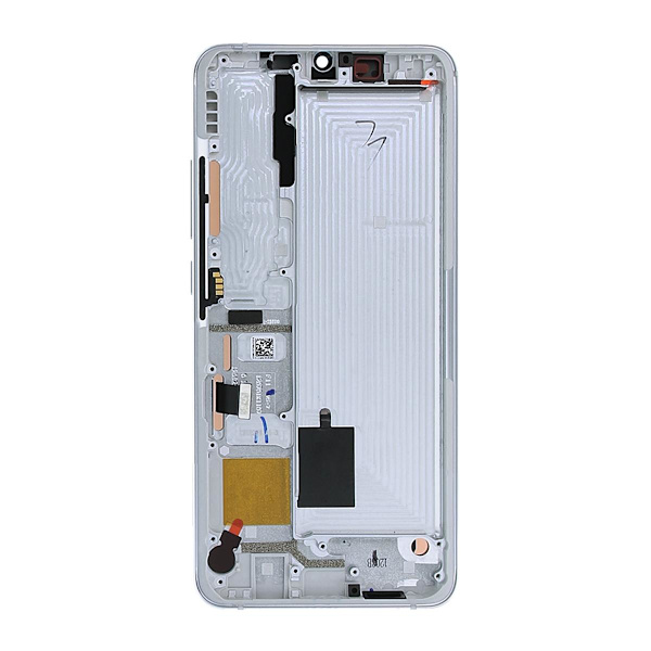 Xiaomi Mi Note 10/Note 10 Pro Skärm med LCD Display Original - Vit Vit