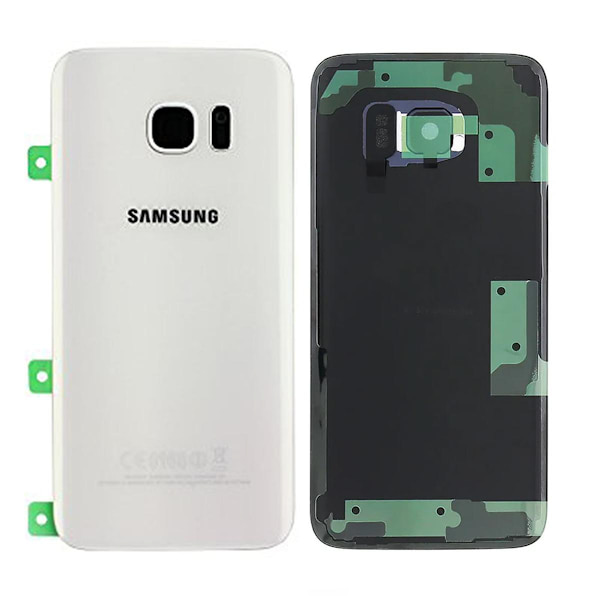 Samsung Galaxy S7 Edge (SM-G935F) Baksida Original - Vit Vit