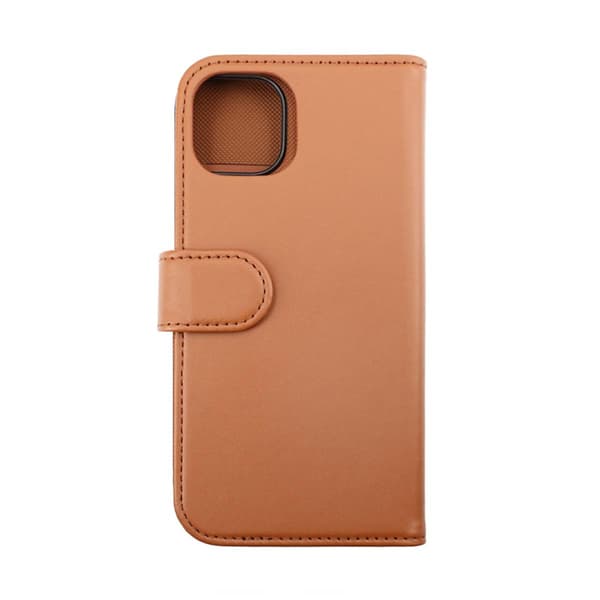 iPhone 14 Plus Plånboksfodral Magnet Rvelon - Brun Brun