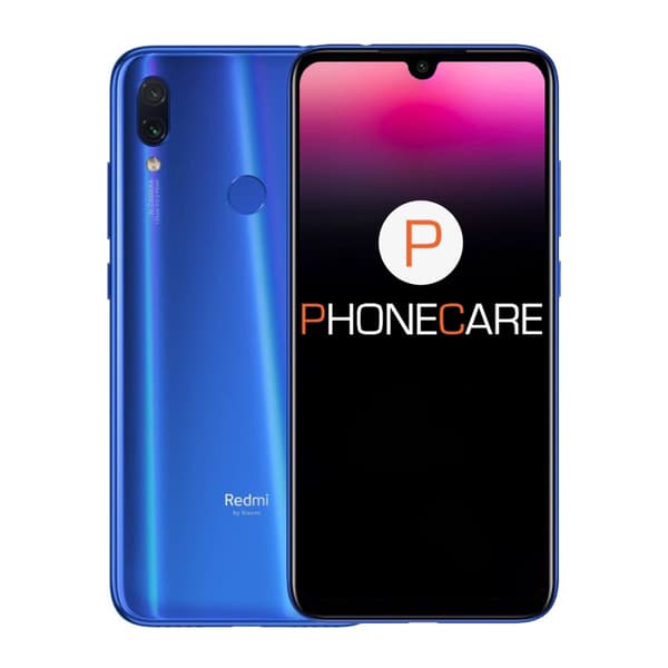 Begagnad Xiaomi Redmi Note 7 64GB Sapphire Blue - Använt skick blå