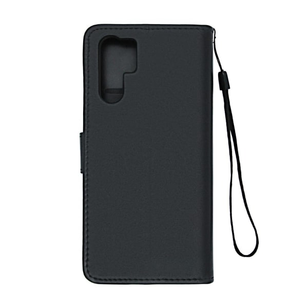 Huawei P30 Pro Plånboksfodral med Stativ - Svart Black