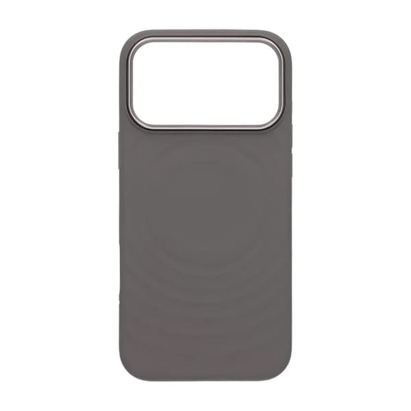 Mobilskal Silikon med Magsafe för iPhone 17 Pro Max - Mörkgrå grå