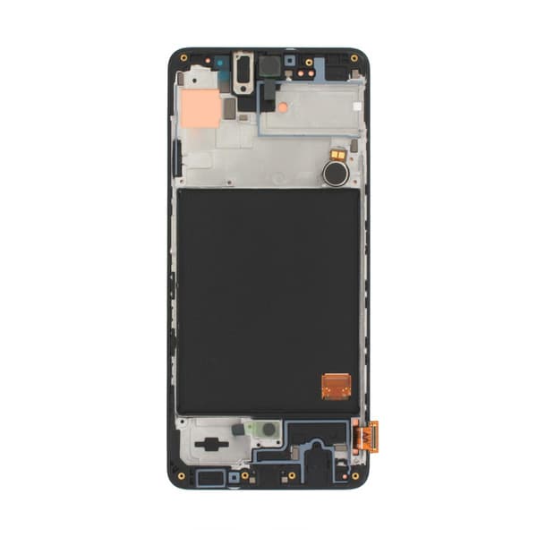 Samsung Galaxy A51 (SM-A515F) LCD Skärm med Display Original - Svart Blå