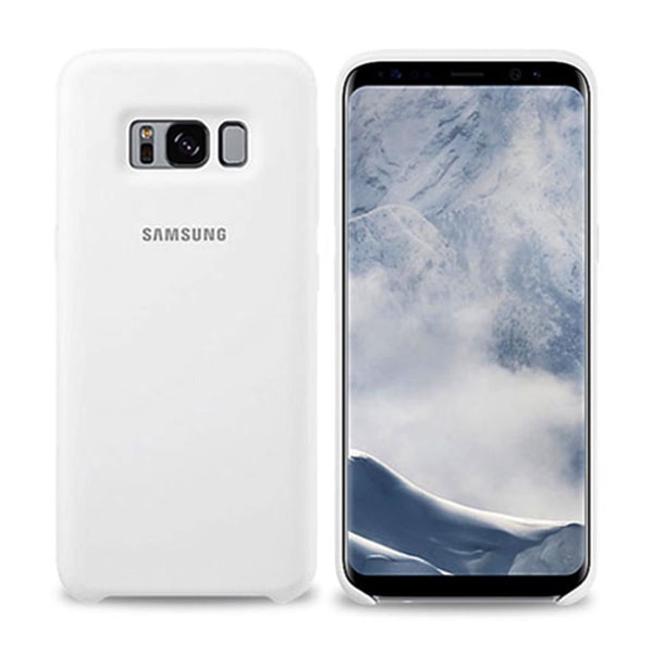 Mobilskal Silikon Samsung Galaxy S8 Plus - Vit White