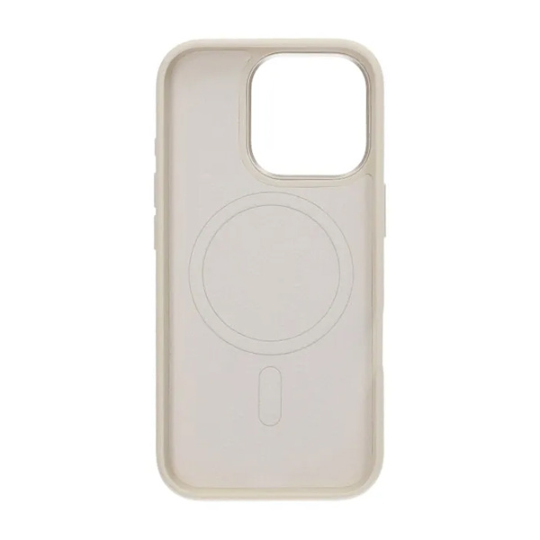 Mobilskal Silikon för iPhone 16 Pro - Vit med Kameraskydd White