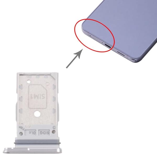 Samsung Galaxy S26 Plus SM-S947B Simkortshållare - Silver silver