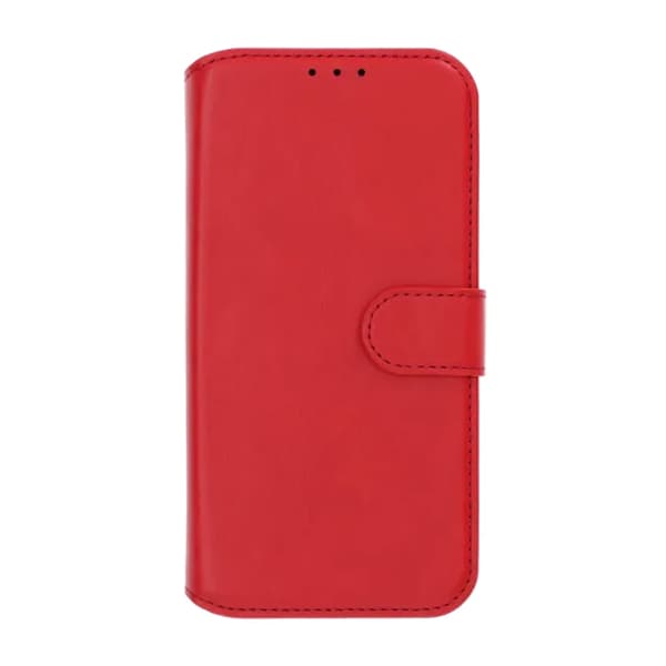 Rvelon Plånboksfodral Magnet för iPhone 17 - Röd Röd