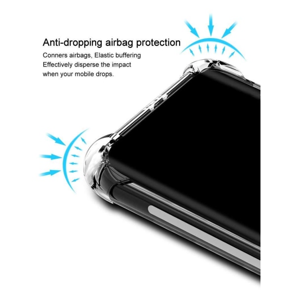 Stöttåligt Mobilskal OnePlus 8T 5G - Transparent Transparent
