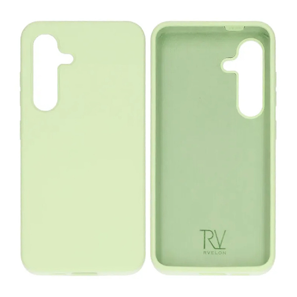 Samsung Galaxy S24 Plus Mobilskal Silikon Rvelon - Limegrön Grön