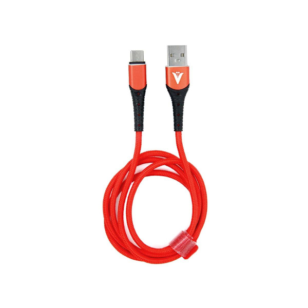 Vonk V-20 USB-C Kabel 1 Meter - Röd Red