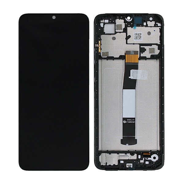 Xiaomi Redmi 12C Skärm med LCD Display Original - Svart Black