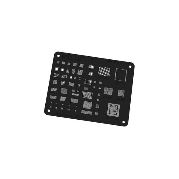BGA Reballing Stencil till iPhone 8/8P/X - WYLIE Black