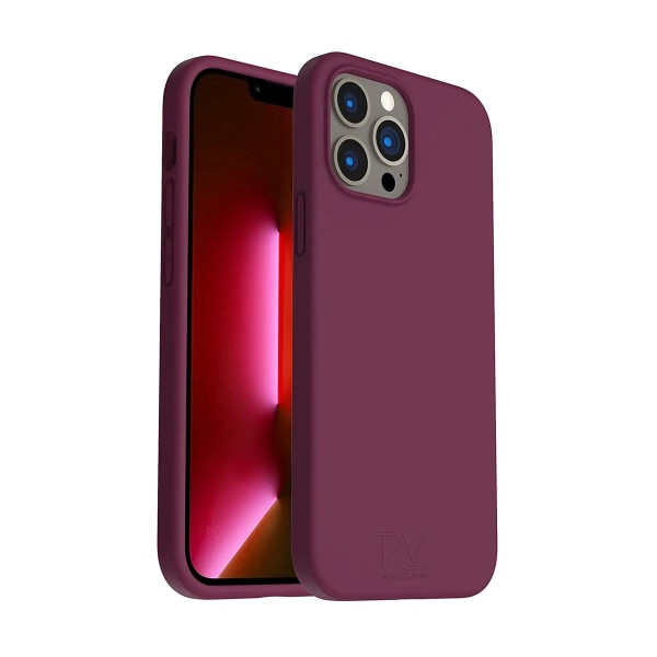 iPhone 12/12 Pro Silikonskal Rvelon - Röd Röd