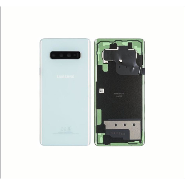 Samsung Galaxy S10 Plus (SM-G975F) Baksida Original - Vit Vit