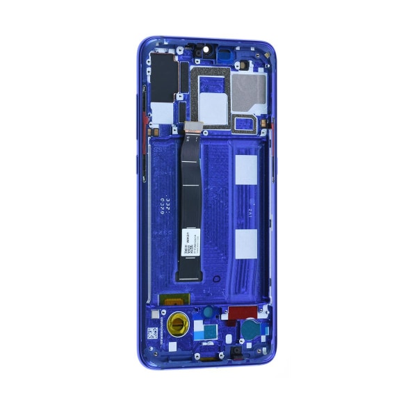 Xiaomi Mi 9 (M1902F1G) Display module LCD / Screen + Touch + Frame  Ocean Blue (Service Pack) Ocean blå