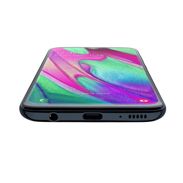 Begagnad Samsung Galaxy A40 64GB Svart - Bra Skick Svart