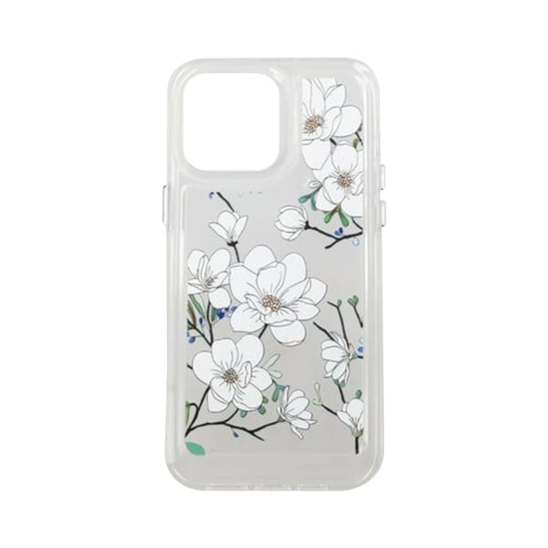 iPhone 14 Pro Max Mobilskal med motiv - Kvistar och Blommor Transparent