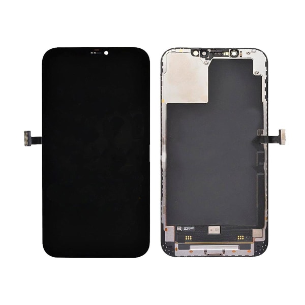 iPhone 12 Pro Max LCD Skärm In-Cell - Svart Black