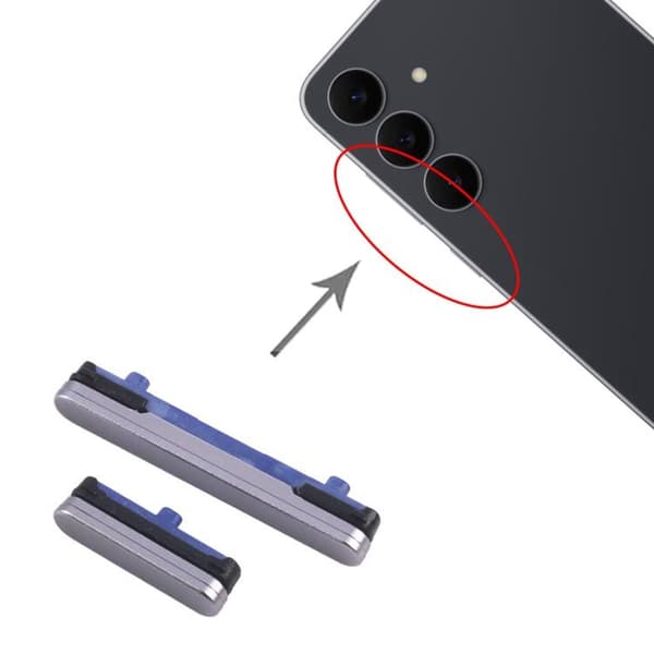 Samsung Galaxy S25 FE (SM-S731B) Power/Volume Button Original - Dark Gray harmaa