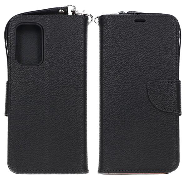 Samsung Galaxy A52 5G Plånboksfodral med Stativ - Svart Black