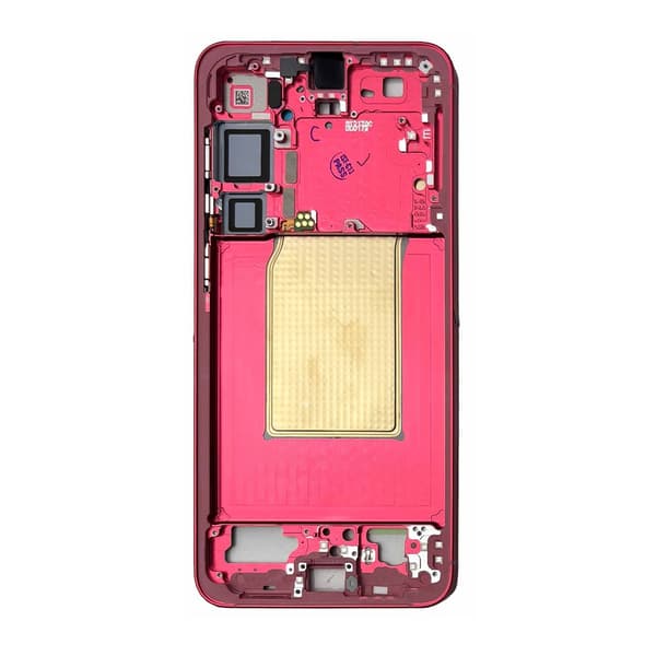Samsung Galaxy S25 Plus Mittenram - Korall Röd