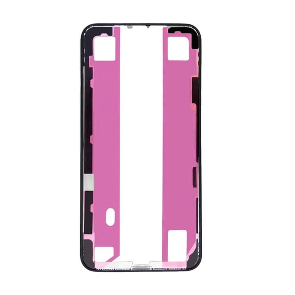 iPhone XS Max Ram för LCD Skärm med Självhäftande tejp Pink