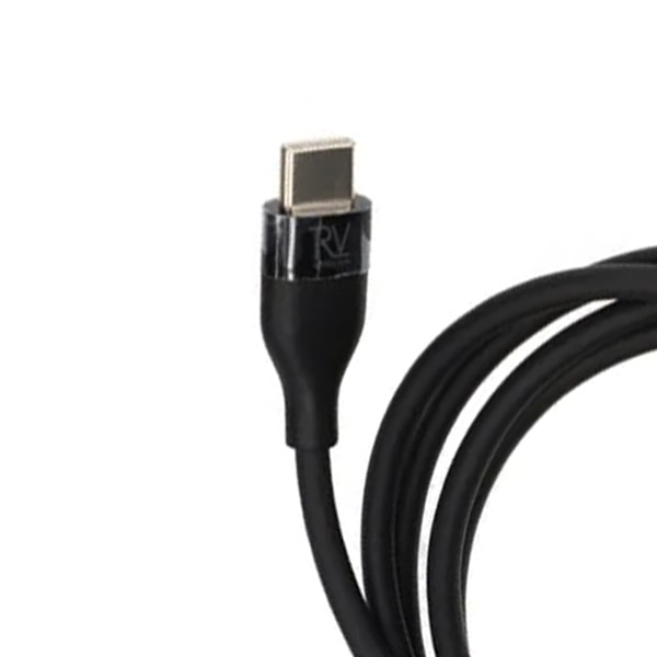 Rvelon USB-A till USB-C Kabel 1 Meter - Svart Black