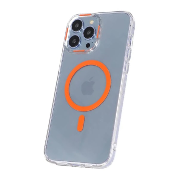 iPhone 14 Pro Max Stöttålig Mobilskal med Magsafe - Orange Orange