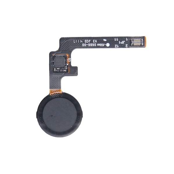 Google Pixel 2 XL Hemknapp Flexkabel - Svart Svart