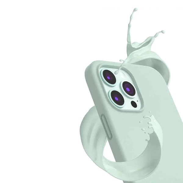 iPhone 13 Pro Silikonskal Rvelon - Grön Green