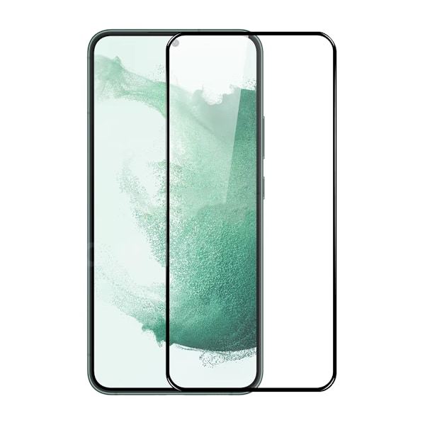 Skärmskydd Galaxy S21 - 3D Härdat Glas Svart Svart