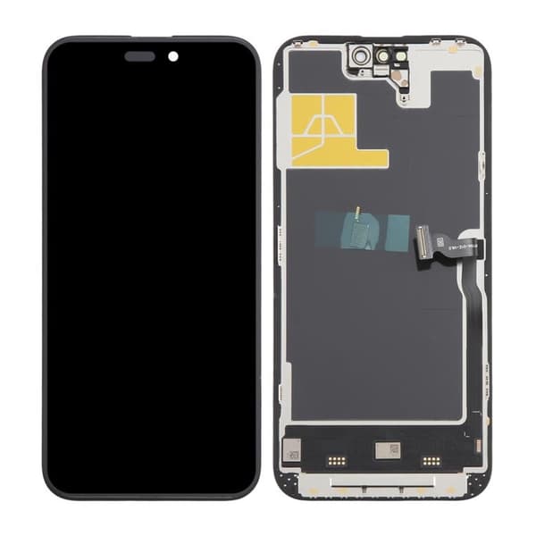 iPhone 14 Pro Max Soft OLED Display High Quality Black(DD brand) have diagnostic pass svart