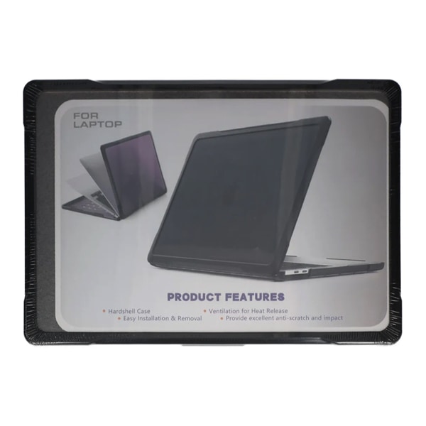 Fodral Macbook Air 13.3" M1 2018-2020 A1932/A2179/A2337 - Transparent Transparent
