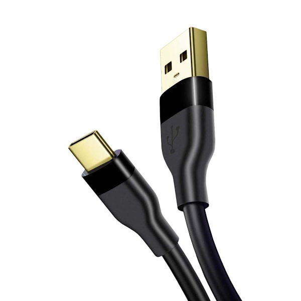 Rvelon USB-A till USB-C Kabel 1m Svart